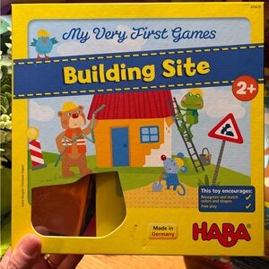 HABA Building Site Game for Toddlers